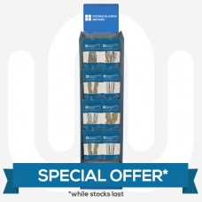 SPECIAL OFFER! 18x Pairs Of Patio Wheels & Free Cardboard Stand